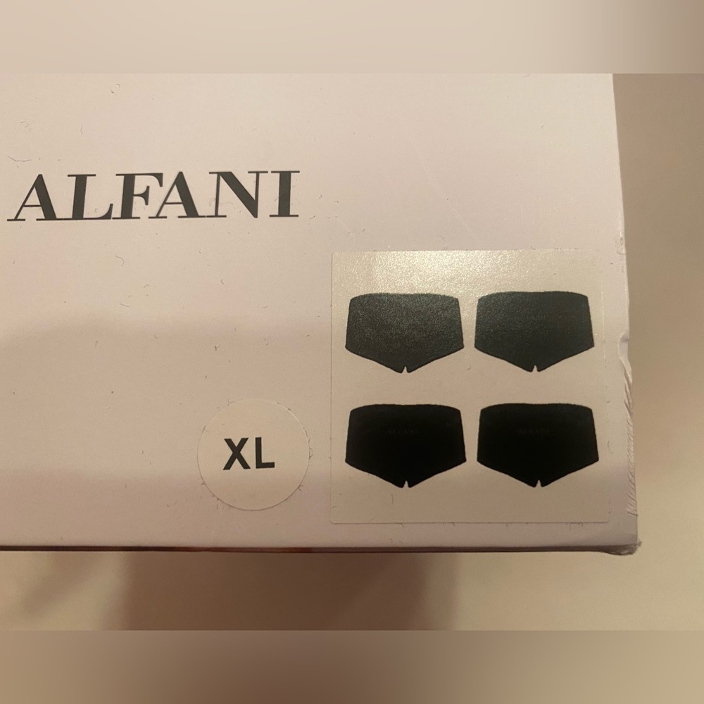Alfani Men’s 4 Pack Briefs in Black Size XL 38-40 NWT - Picture 3 of 4